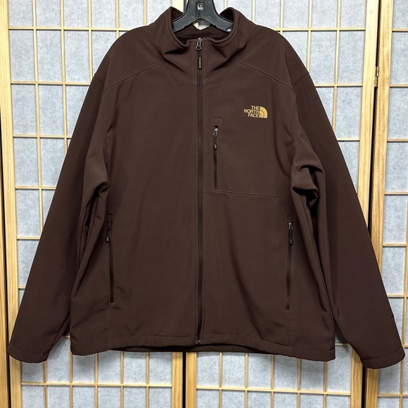 North Face Brown Men’s Apex Bionic Jacket - Picture 2 of 10